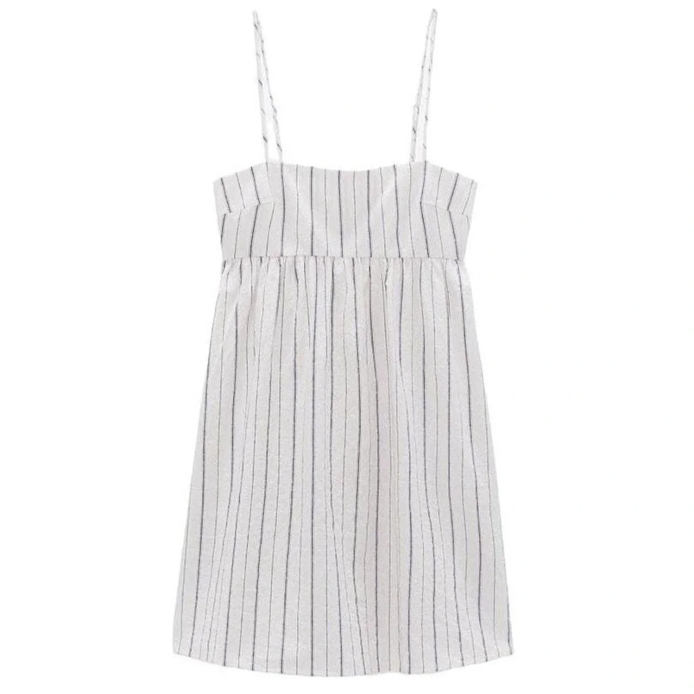 Zara Rustic Mini Babydoll Dress - Picture 1 of 10